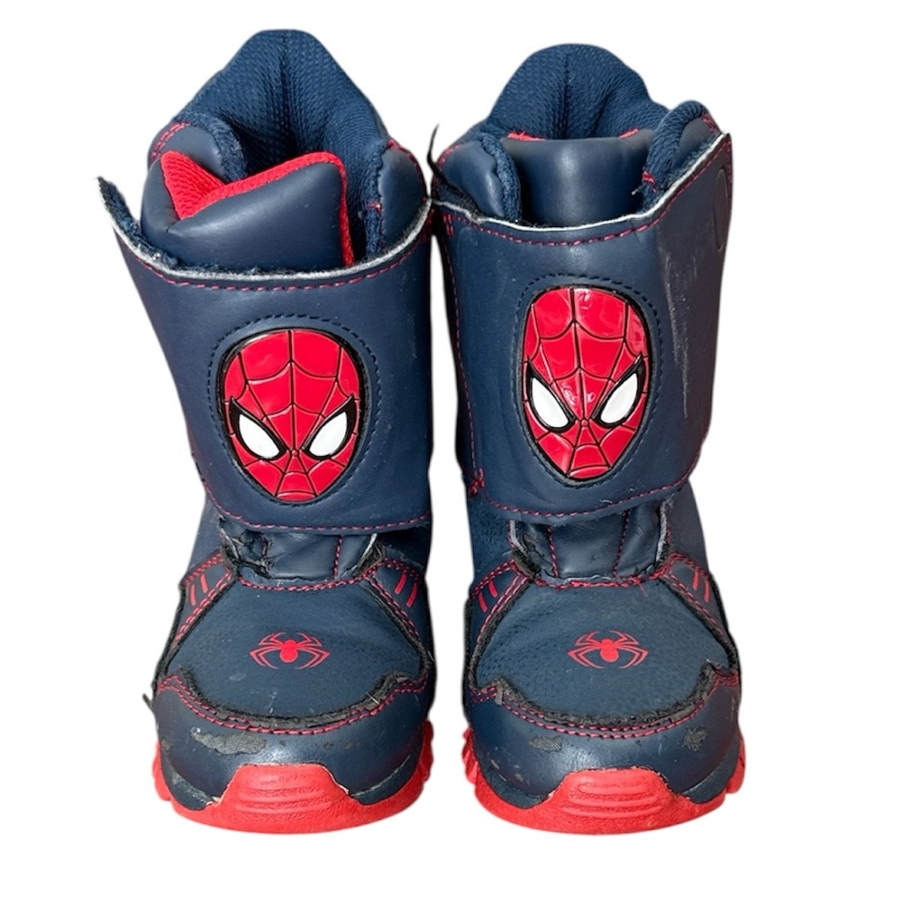 3/$10 ☀️ Marvel | Light Up Spider-Man Snowboots for Toddlers
